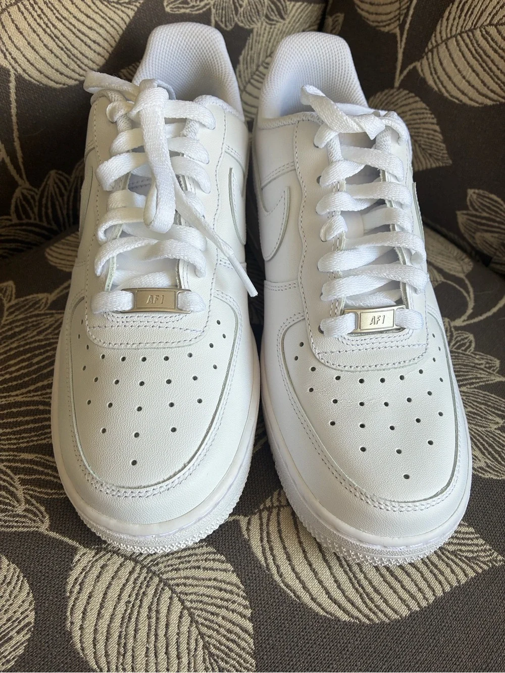 Nike Air Force 1 ‘07 Low triple White Leather Sneakers